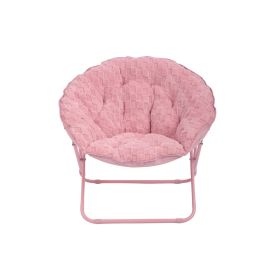 Saucer Chair for Kids and Teens, Pink