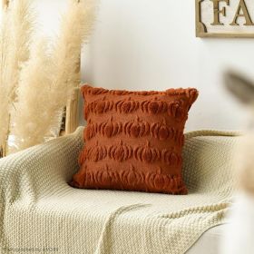 AVOIN colorlife Fall Pumpkin Caramel Throw Pillow Covers