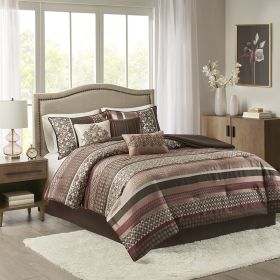 7 Piece Comforter Set Red Queen