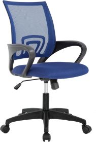 Home Office Chair Ergonomic Desk Chair Mesh Computer Chair with Lumbar Support Armrest Executive Rolling Swivel Adjustable Mid Back Task Chair
